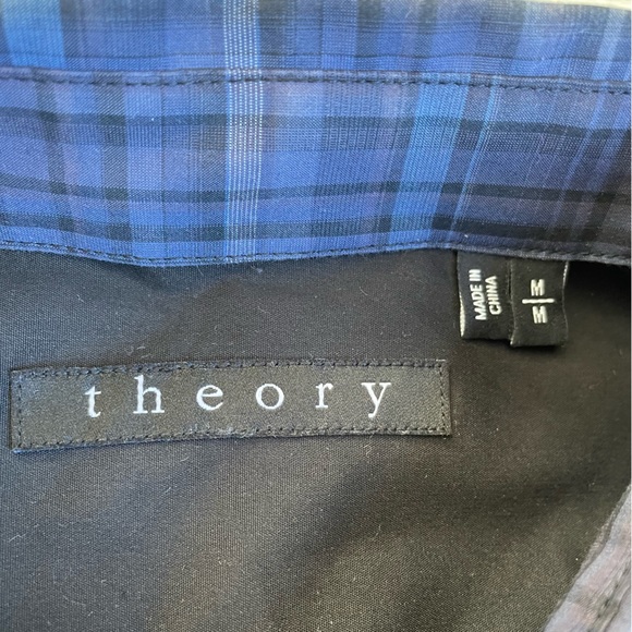 Theory Plaid Shirt - Picture 2 of 4